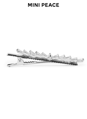 MINIPEACE太平鸟童装女童水钻刘海碎发夹一字夹发饰