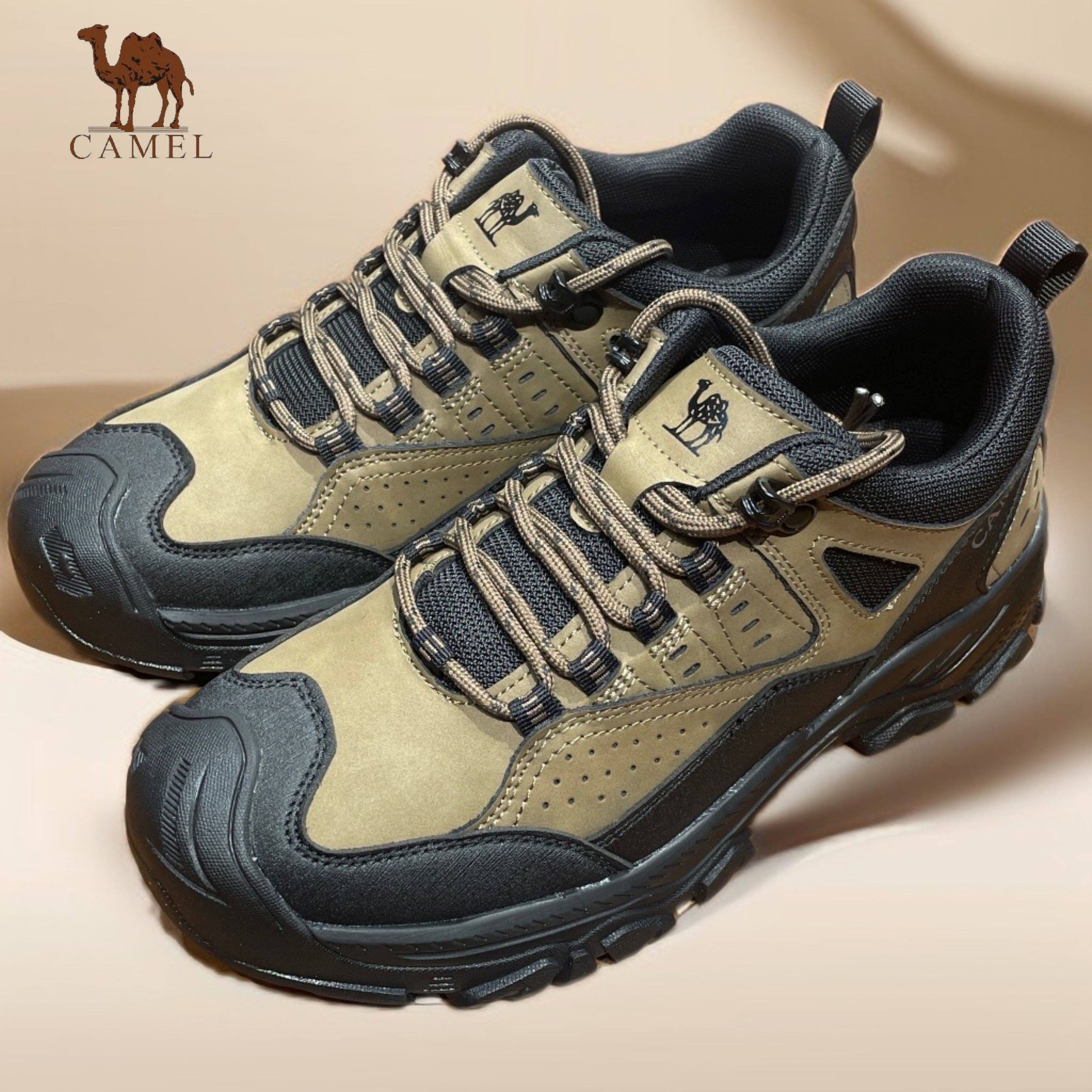Camel/骆驼男款防撞运动休闲防水防滑徒步户外登山工装鞋ZQ14A379715