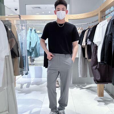 GRSAGA男士简约休闲裤1RW21D28745