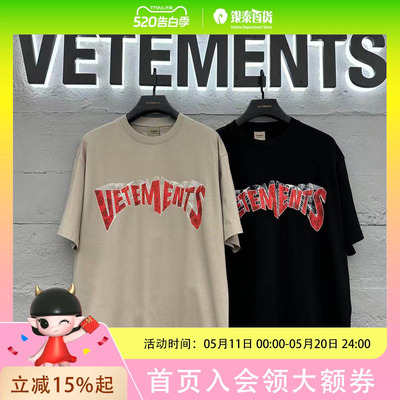 VETEMENTS2025春夏短袖T恤35352027