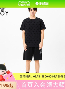 BOY LONDON休闲针织短袖T恤B261N01005
