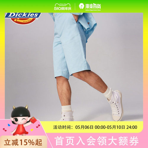 Dickies短裤春夏工装潮流logo满身印休闲短裤男款下装DK011585-XIN