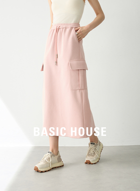 Basic House/百家好女休闲工装半身裙B0014A52742