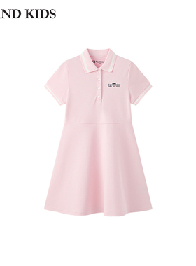 eland kids衣恋童装女童时尚连衣裙