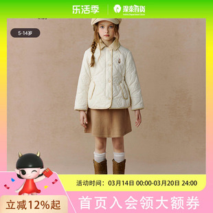 TeenieWeenie Kids小熊童装 女童甜美 棉服外套