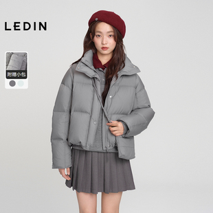 【商场同款】乐町轻柔羽绒服女装25冬季搭包包外套C1ACF4315