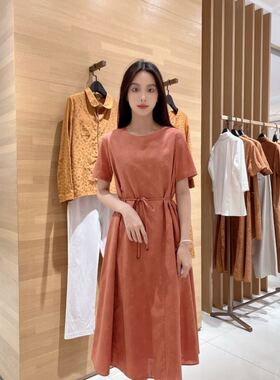 菲姿 女士简约收腰时尚连衣裙F3B420