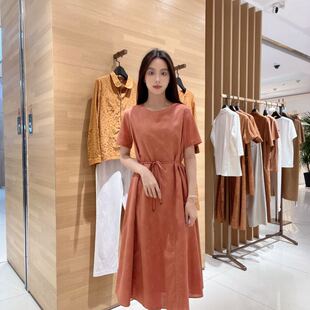 菲姿 连衣裙F3B420 女士简约收腰时尚