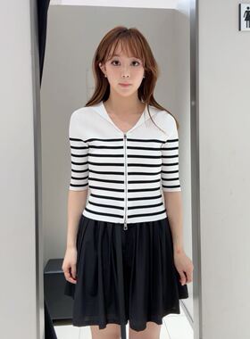 S.Deer女士简约时尚针织衫S262Z3513