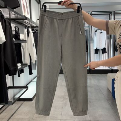 太平鸟男士简约时尚长裤B2GME4187