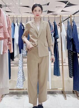 FEIZI菲姿女士休闲简约裤子F5B249