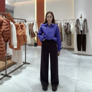 LanaFaY女士宽松简约休闲裤 L6C2X27