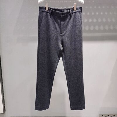 AM麦檬男装深灰色休闲裤9DB150831