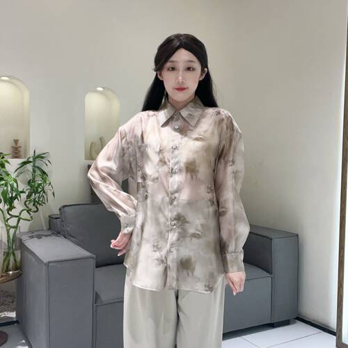 欧海一生女士休闲衬衣T5093YA16007-1