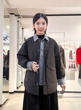 太平鸟女士简约时尚羽绒服A3ACF4133