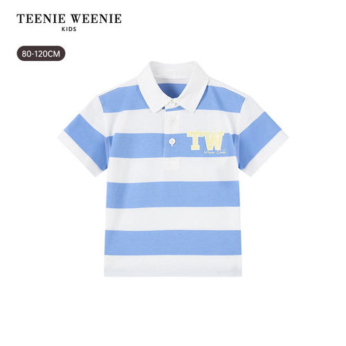 TeenieWeenie Kids小熊童装 男宝宝 条纹POLO衫