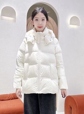 伊芙丽女士简约时尚羽绒服1FA380331