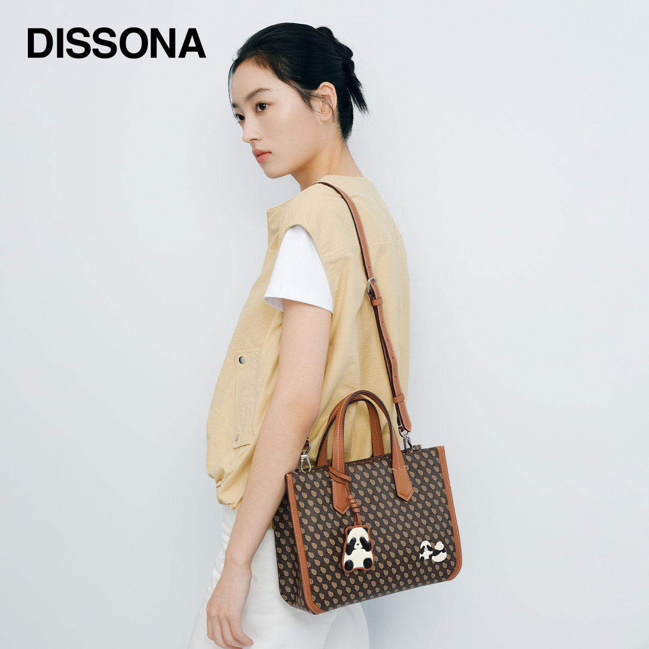 迪桑娜女包手提包单肩斜挎包托特包8251011106