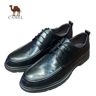 鞋 Camel 系带正装 特大码 Q15A213271 骆驼男式