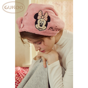 Gukoo 果壳浴帽女干发帽强吸水浴帽迪士尼联名擦头发包头女家居浴帽825024933802
