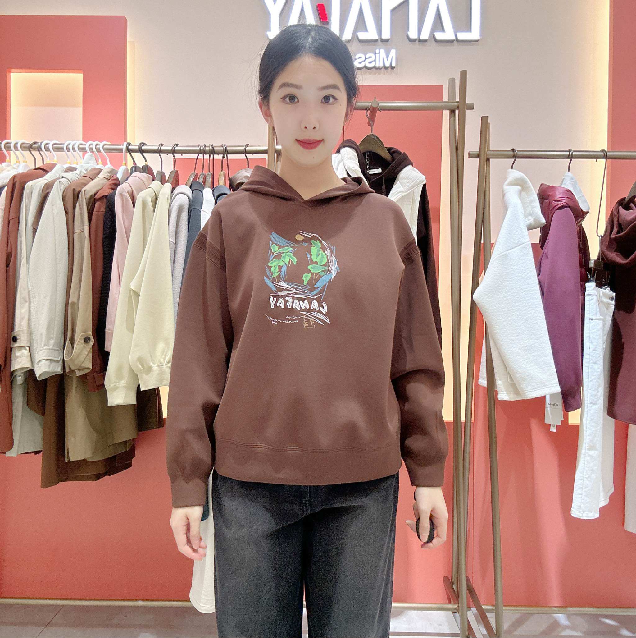 LanaFaY女士简约时尚针织衫L5C126