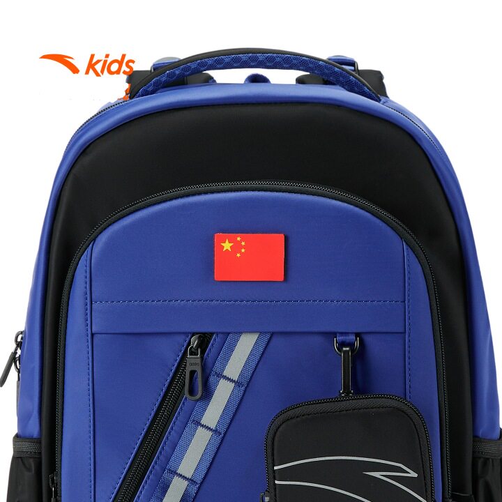 安踏儿童男女童双肩背包+附袋2025新款大容量小学生减负防水书包