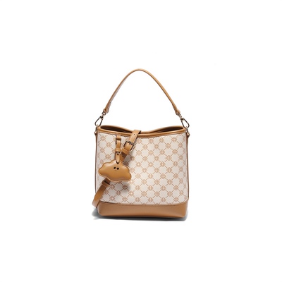 森达老花水桶包2025秋季商场同款单肩斜跨水桶包VX1626