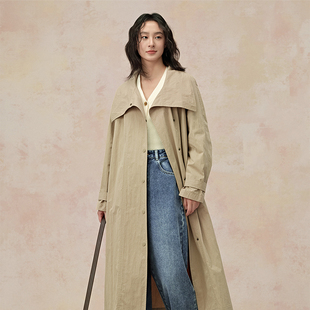 pit复古弹力亲肤锥型直筒牛仔裤 108A430114 女2024秋高腰显瘦小个子牛仔裤