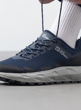 Jack Wolfskin/狼爪徒男士运动鞋抓地耐磨休闲鞋A64206