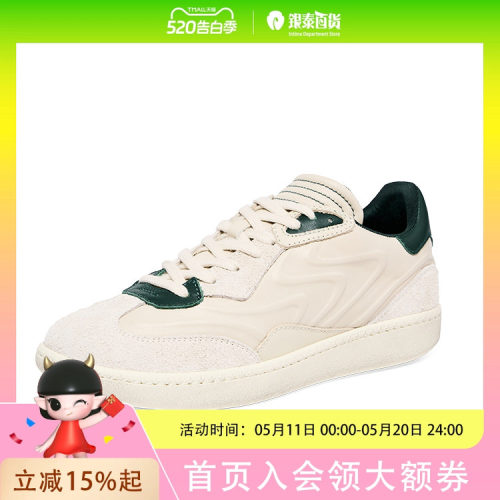 ASH女鞋2025秋季欣款SHAKE珍皮德训鞋女厚底柏搭舒适系带休闲鞋潮AP340K40050