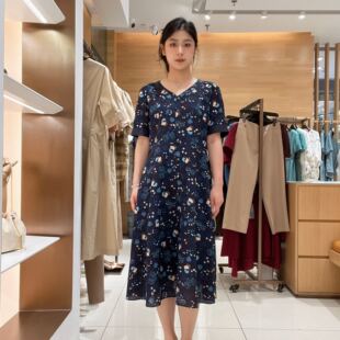 FEIZI菲姿女士优雅时尚 连衣裙F4B459