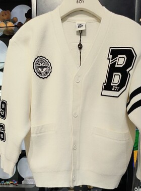 BOY LONDON男女童简约时尚针织开衫V243K64009