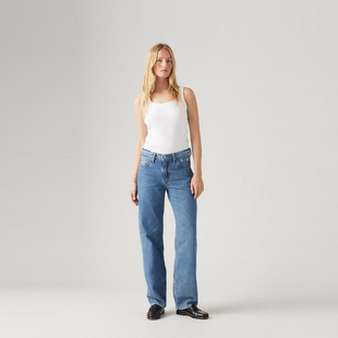 牛仔长裤 Levi DAD 女士BAGGY A3028 s李维斯WELLTHREAD系列24秋季