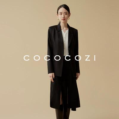 COCOCOZI休闲简约通勤百搭西装外套223CO046