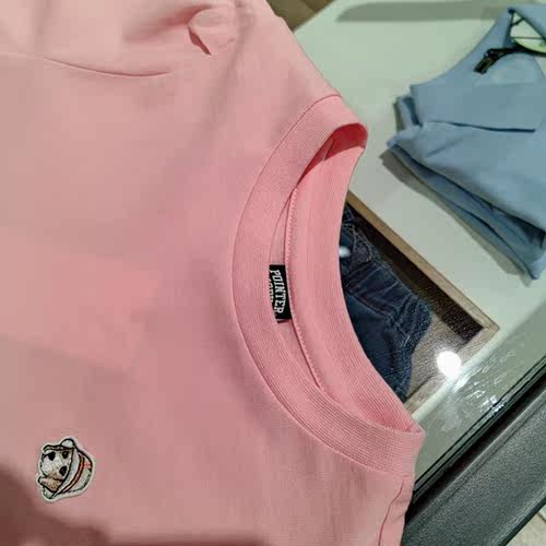 hazzys女大童圆领衫短袖ITM31TR51MPK