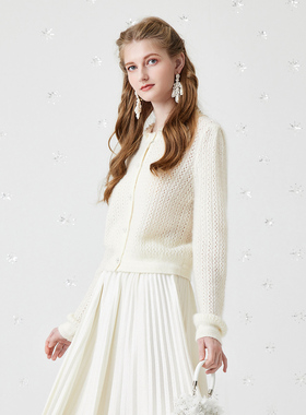 COVEN GARDEN/哥文花园2025春季针织衫开衫女