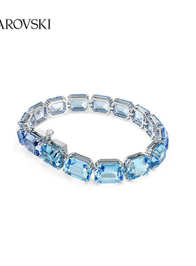 施华洛世奇Millenia蓝色渐变色彩手链5694135