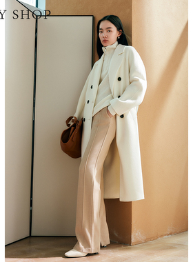 TKY SHOP 女士休闲时尚毛呢外套10G1GA02R037