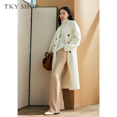 TKY SHOP 女士休闲时尚毛呢外套10G1GA02R037