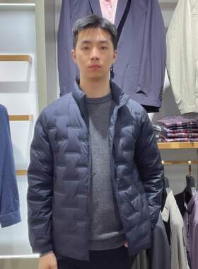 XLDS/雪岭丹松男士休闲简约羽绒服2523030