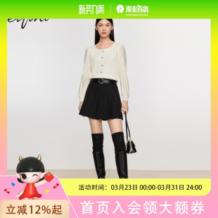 伊芙丽女士简约休闲毛衫 1EA132901