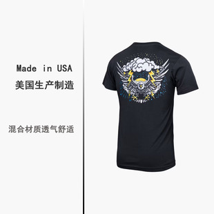 美国ROGUE运动休闲健身舒适透气速干吸湿排汗短袖t恤大号撸铁