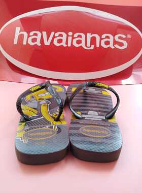 STREAM流光品havaianas哈瓦那人字拖鞋 辛普森一家人合作款凉拖鞋