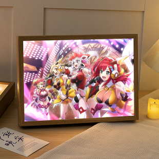 战姬绝唱Symphogear周边灯光画送男生女生朋友生日礼物动漫小夜灯