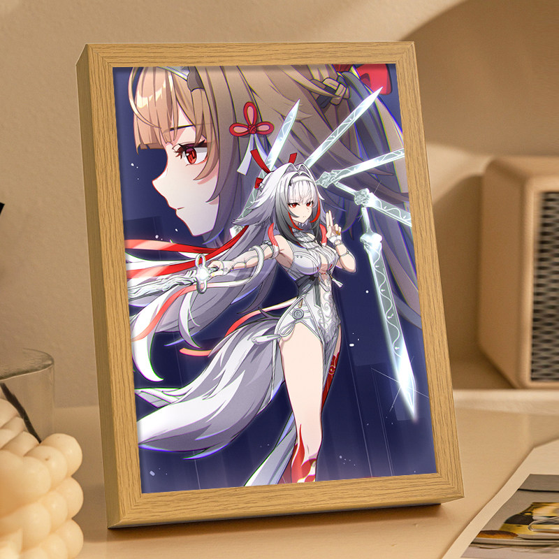 绝零叶瞬光周边灯光画送男生女生生日礼物电竞房间手办谷子小夜灯