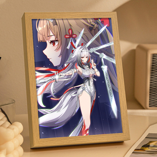 绝零叶瞬光周边灯光画送男生女生生日礼物电竞房间手办谷子小夜灯