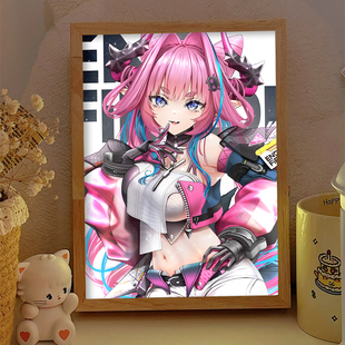 明日方舟终末地伊冯周边灯光画生日礼物电竞房间手办谷子小夜灯