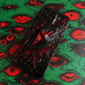 适用iPhone17promax重口16p手机壳暗黑哥特15pro手工14全包13立体