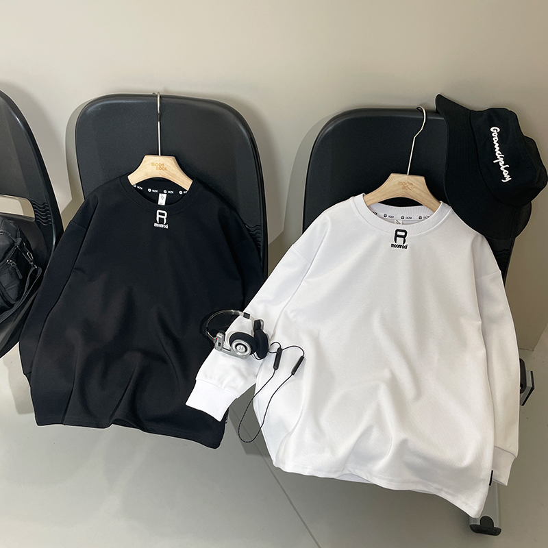 英皇少爷春秋男童棉混纺刺绣