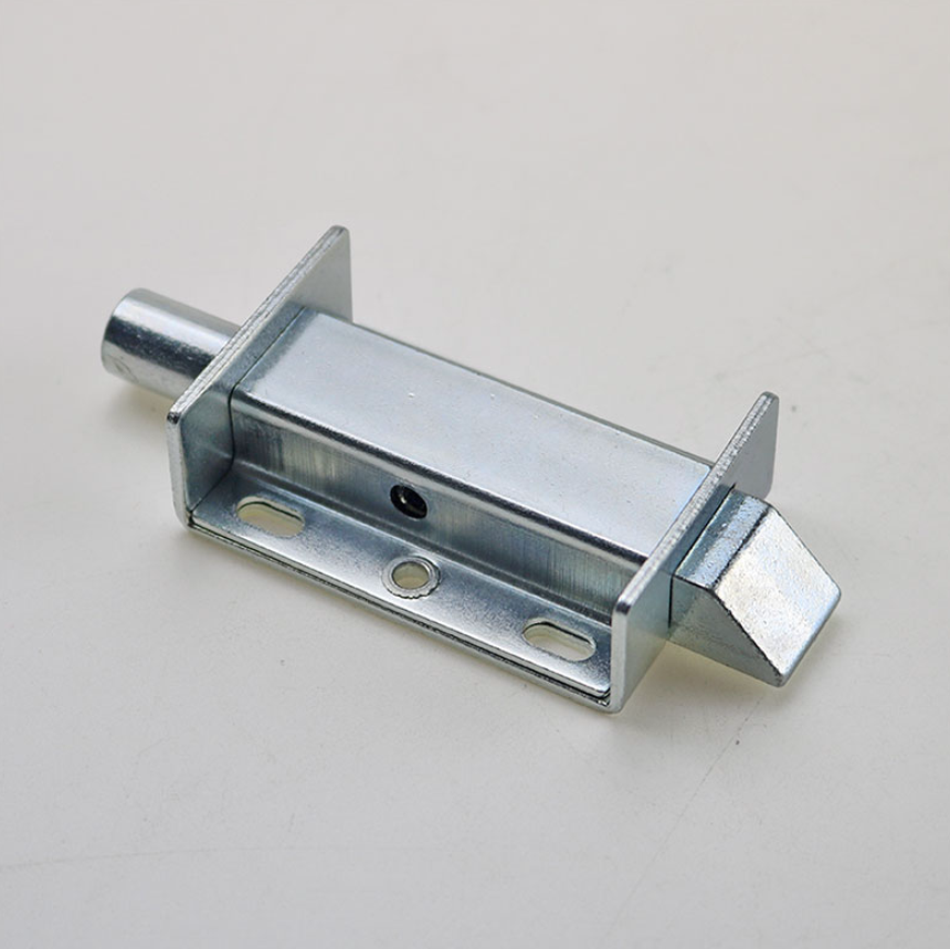 mx05按压式弹簧插销搭扣锁门销门栓门扣室内大门弹簧插销工业门锁